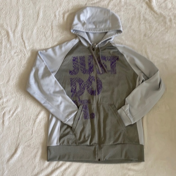 Nike therma zip up hoodie just do it - Picture 1 of 7